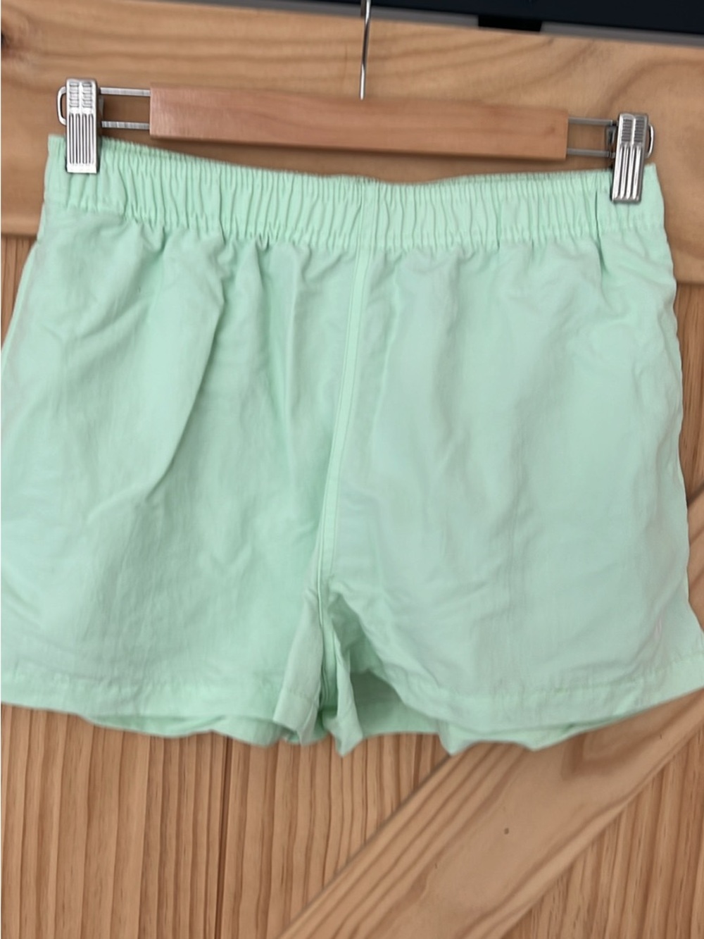 TNA Mint Green Elastic-Waist Athletic Shorts